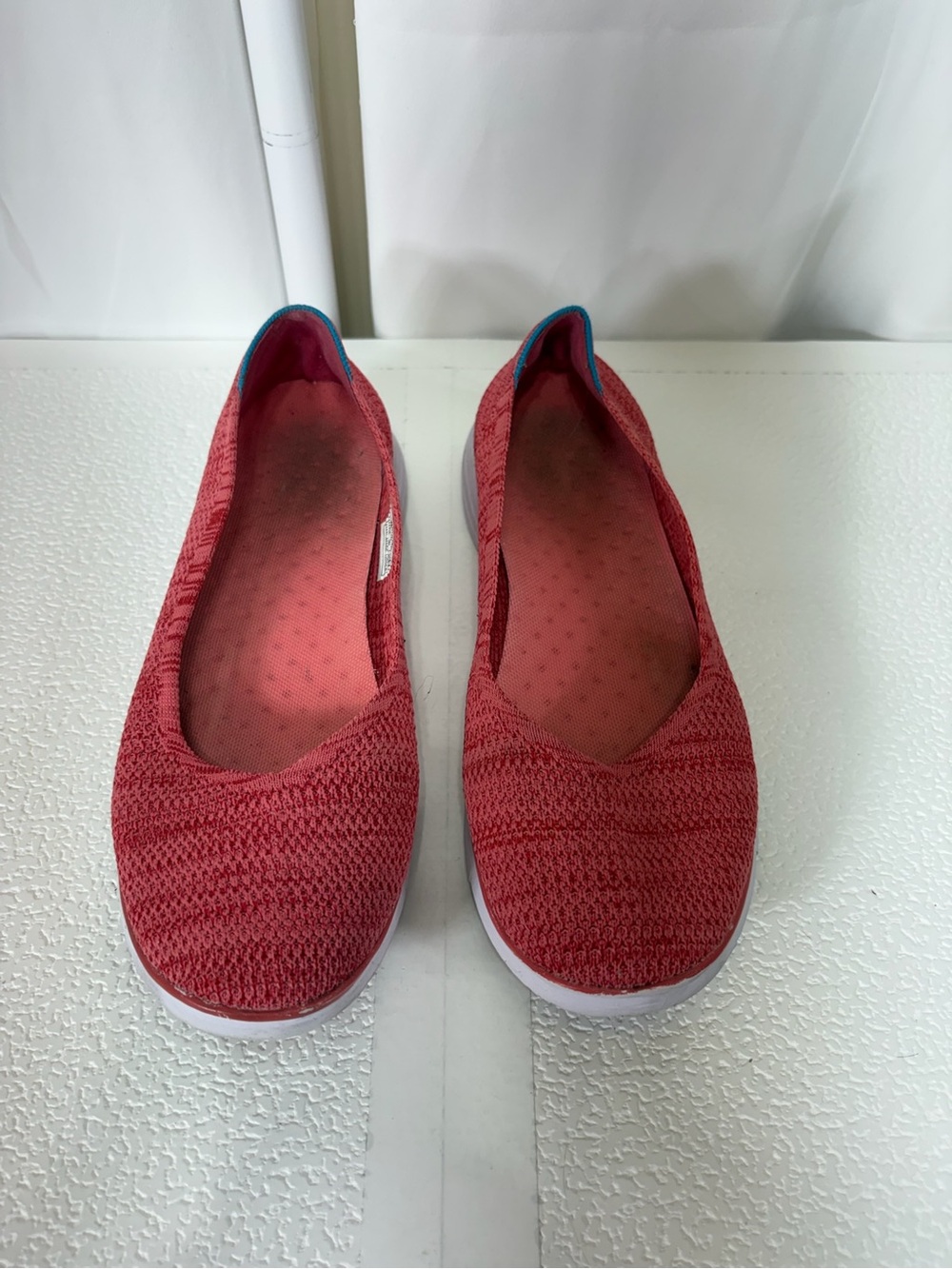 Propet Red Knit Slip-On Women's Sneakers s200